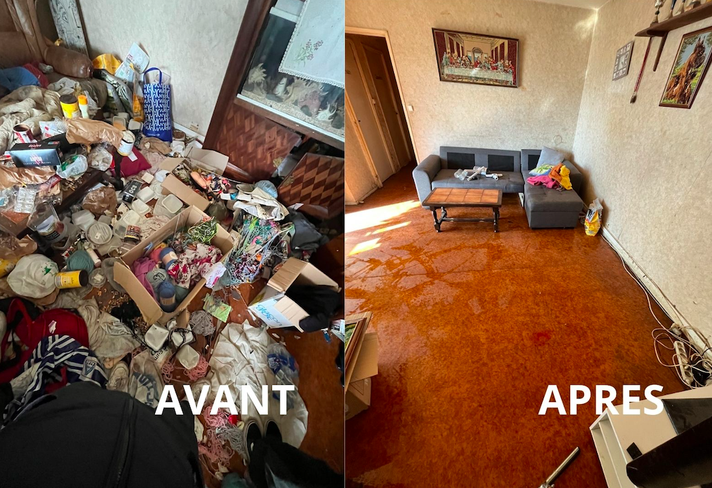 Nettoyage réalisé